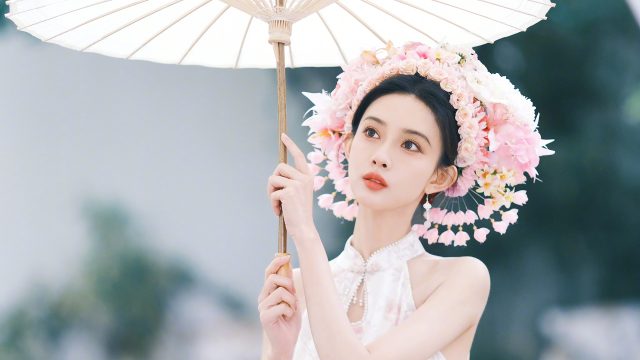 古风 油纸伞 美女 孟子义 4K壁纸 4K壁纸