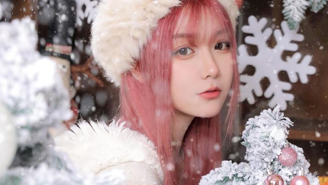 粉头发美女4K壁纸